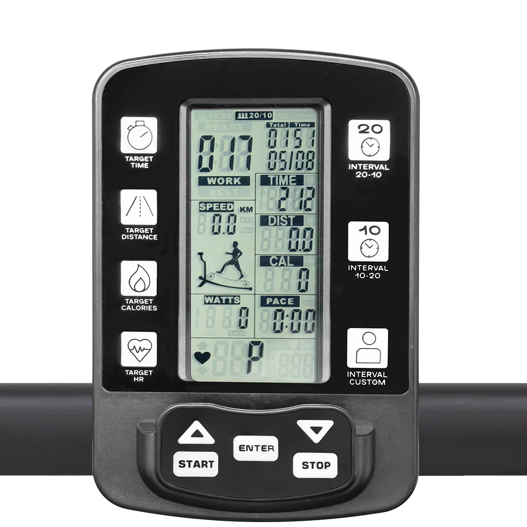 ลู่วิ่งไม่ใช้ไฟฟ้า Non-Motor รุ่น IV-N1000 (SEMI-Commercial) (สีดำ) - Black - ONE SIZE