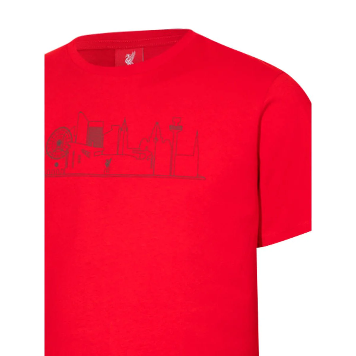 LFC Skyline Men's T-Shirt - Red - 2XL (UK SIZE)