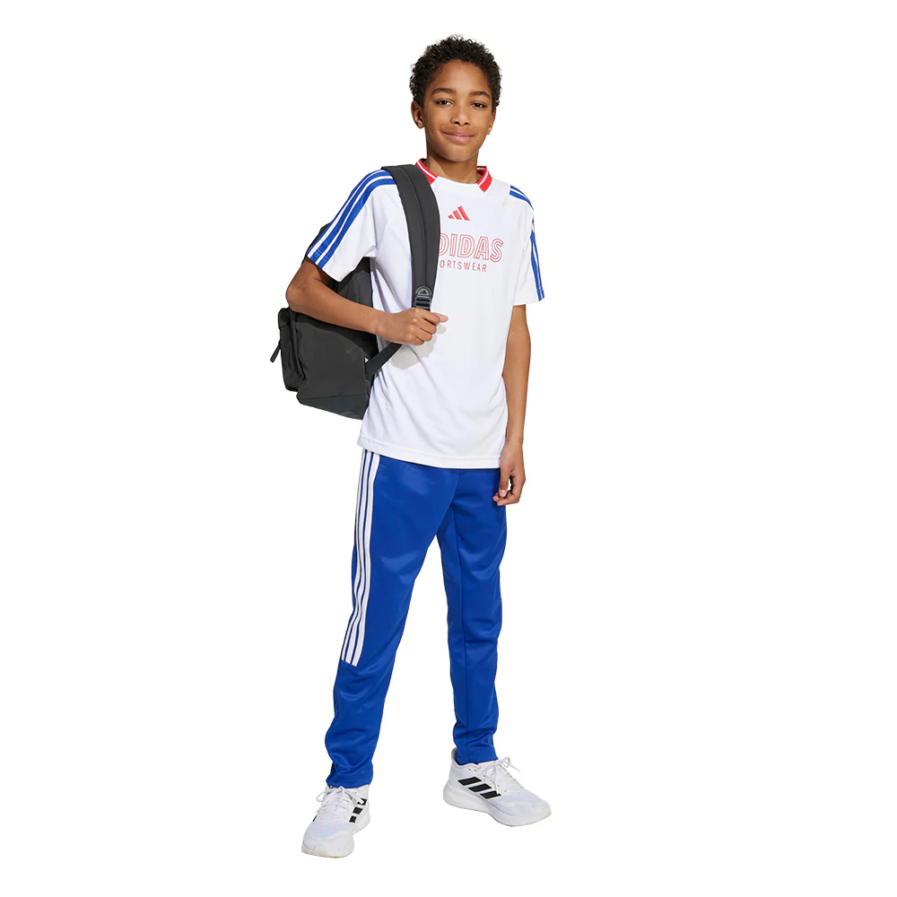 Детская футбольная джерси Adidas House of Tiro — цвет белый, размер 140 CM