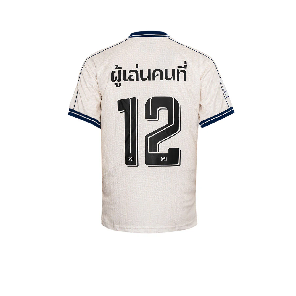 Джерси унисекс Warrix The 12th Player Oversized Football — цвет белый, размер L (американский размер)