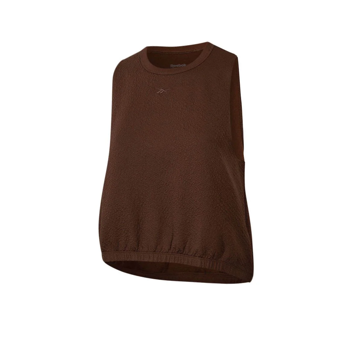 REEBOK Studio Texture Trend Women's Training Tank - Brown - L (US SIZE)