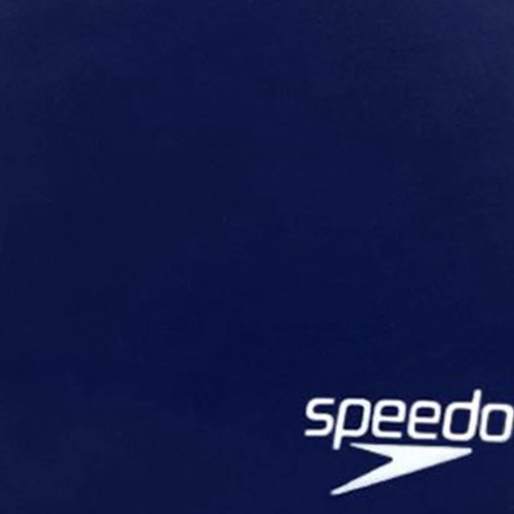SPEEDO Plain Flat Silicone Unisex Swim Cap - Blue - ONE SIZE