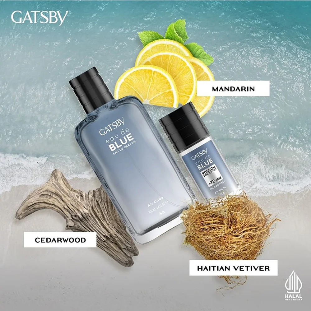 GATSBY Eau De Blue EDP Air 100 мл