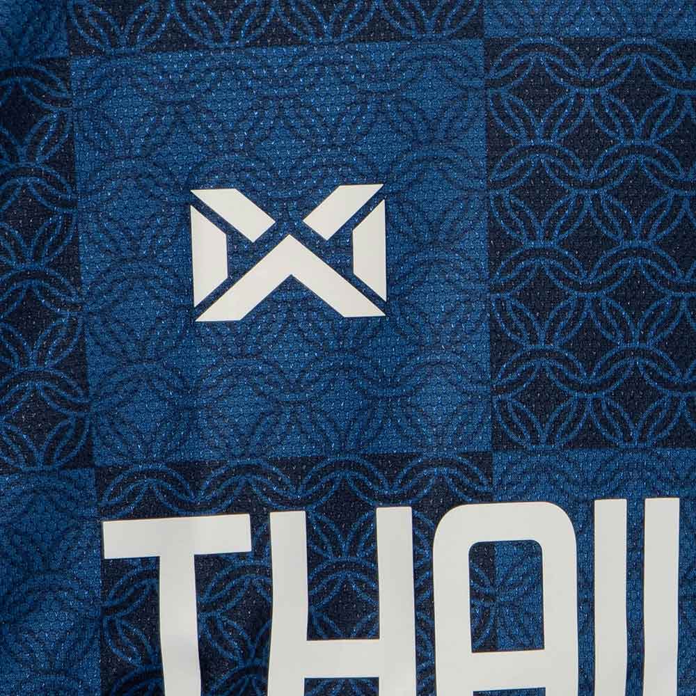 WARRIX Lifestyle Oversize Unisex Football Jersey - Blue - 2L