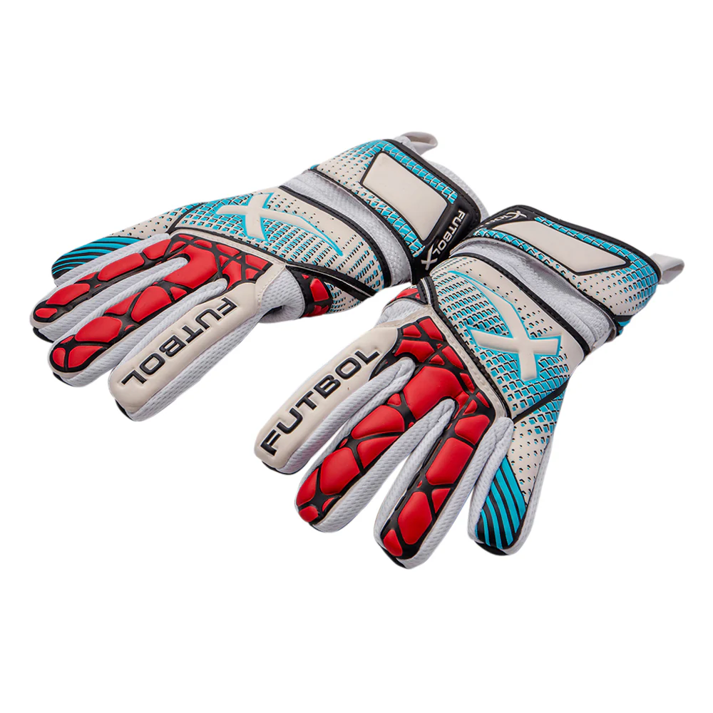 FUTBOLX Trooper Kids Goalkeeper Gloves - Blue - GLOVES 4