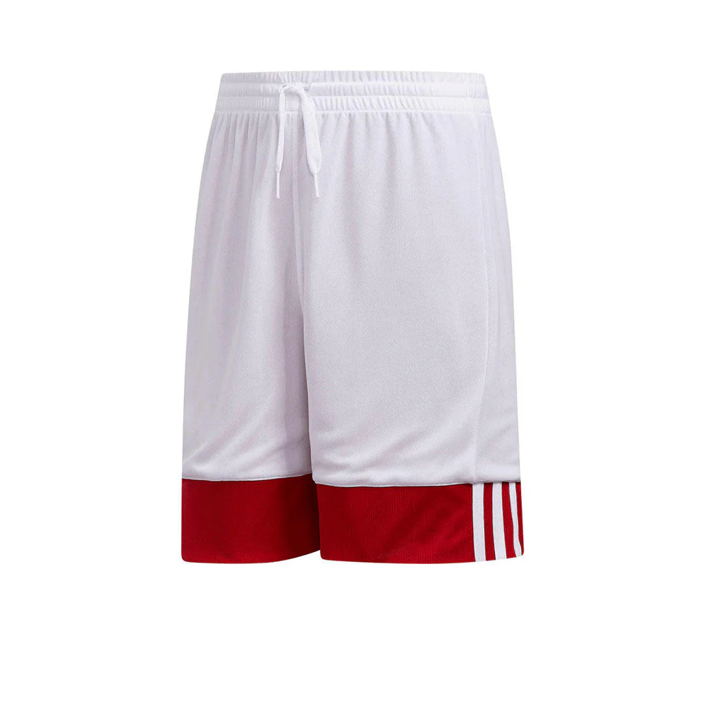 Детские шорты Adidas 3 г Speed Reversible Basketball — цвет красный, размер 128 CM