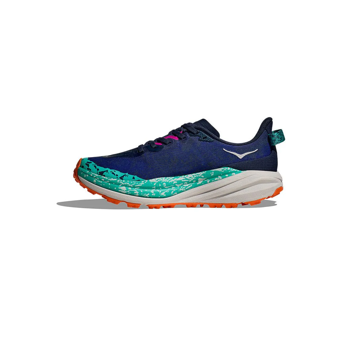 HOKA Speedgoat 6 Wide Women's Trail Running Shoes - Blue - US 6