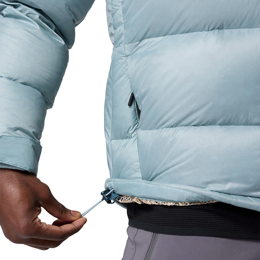 COLUMBIA Cloudview™ Down Hooded Men's Jacket - Blue - 2XL (US SIZE)