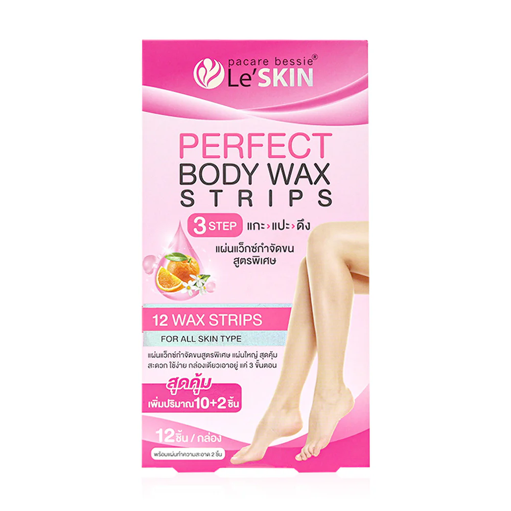 Le'SKIN Perfect Body Wax Strips [5 г x 12 шт]