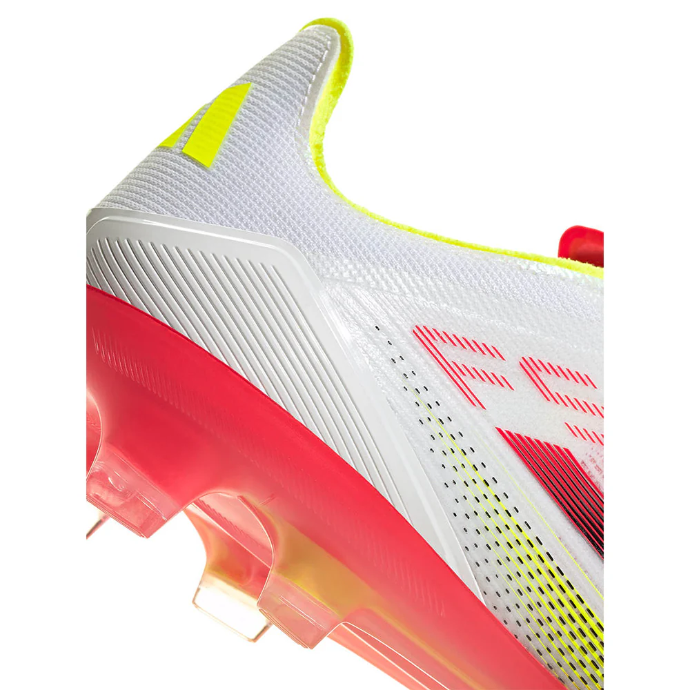 Мужские футбольные бутсы Adidas F50 Pro Fg — цвет белый, размер UK 10