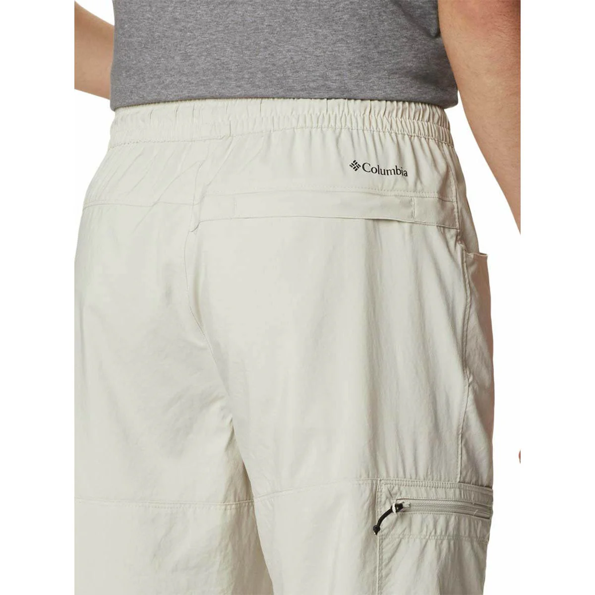 COLUMBIA Coral Ridge Pull-On Men's Hiking Pants - Cream - L (US SIZE)