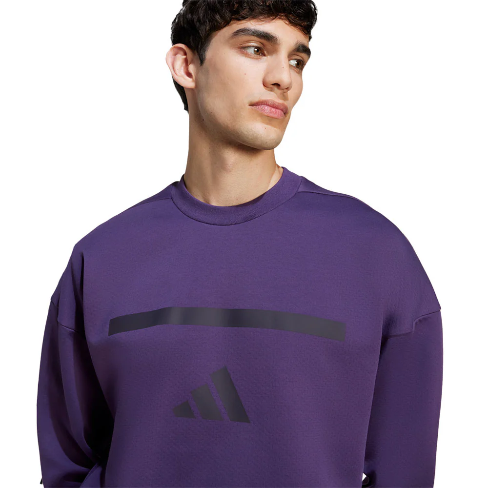 Мужской свитшот Adidas Z.N.E. — цвет фиолетовый, размер L (азиатский размер)