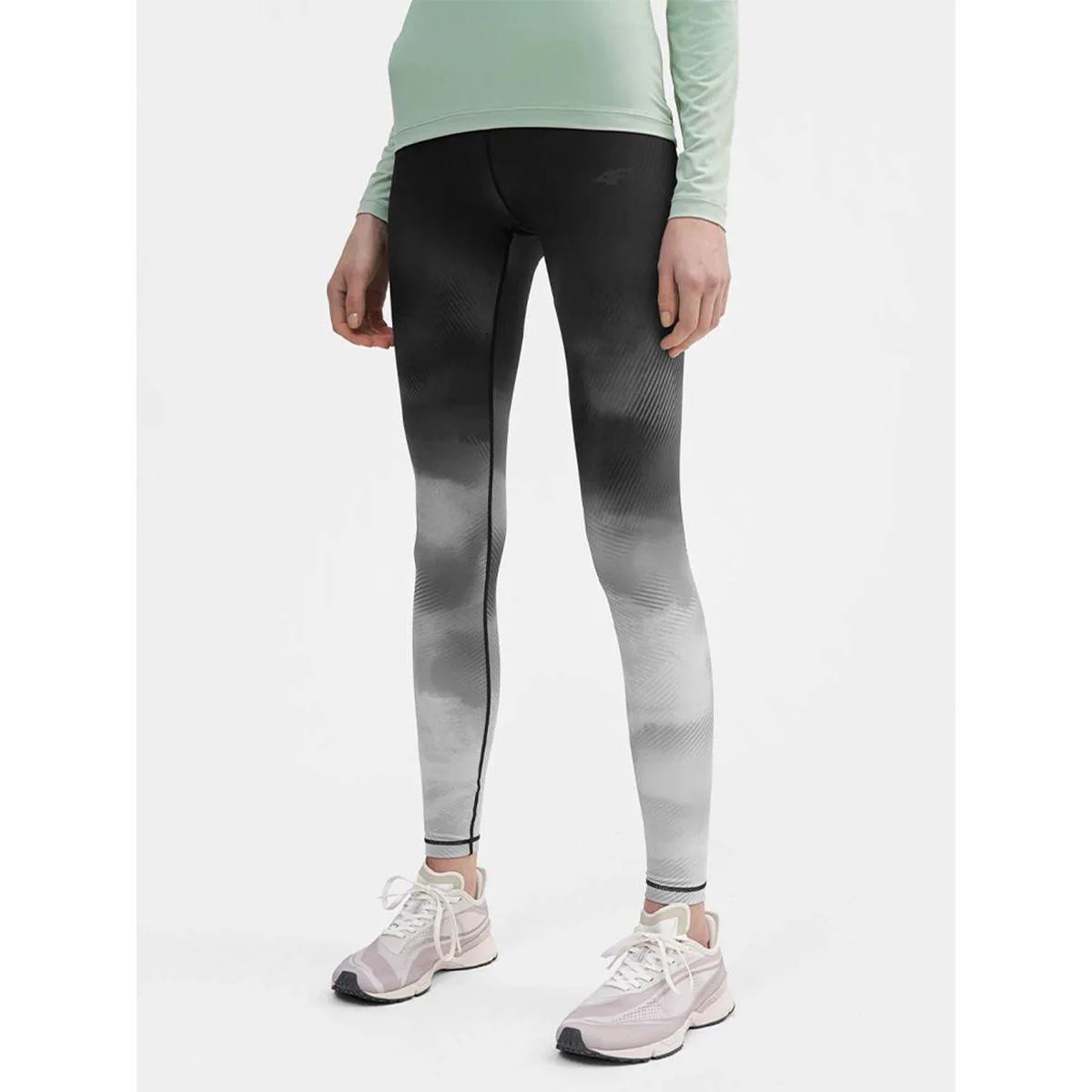 4F FNK F070 Women's Running Leggings - Multi Color - L