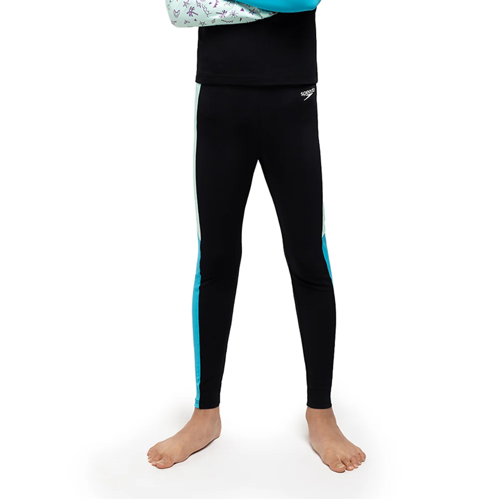 SPEEDO Splash & Learn 2.0 Boys Swim Leggings - Black - 11-12 YEARS