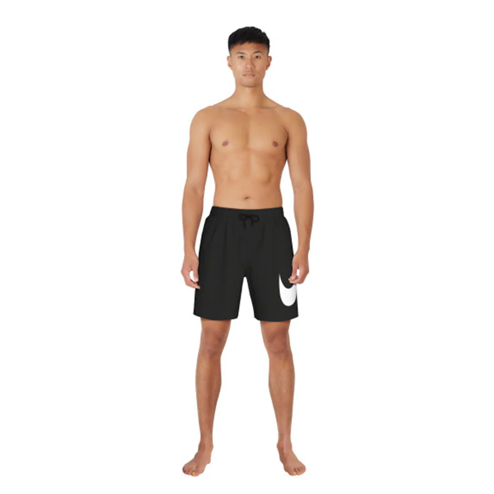 NIKE Breaker 7" Fully Lined Men's Swim Shorts - Black - L (US SIZE)