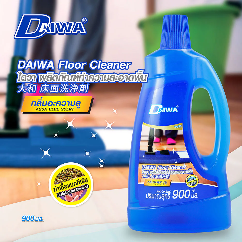 Daiwa Floor Cleaner — Aqua Blue, 900 мл