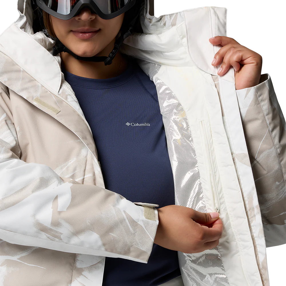COLUMBIA Whirlibird™ V Printed Interchange Women's Jacket - Beige - 2XL (US SIZE)