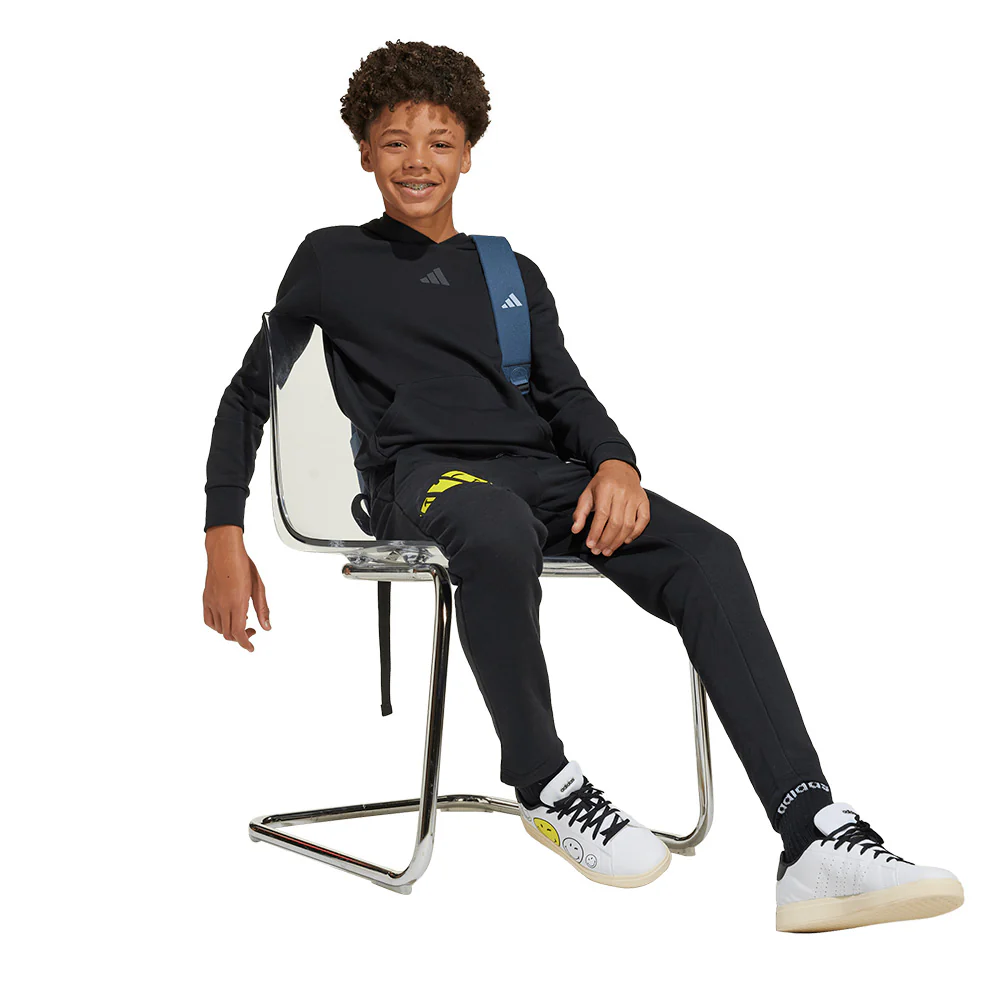 ADIDAS x Smileyworld Graphics Kids Pants - Black - 140 CM