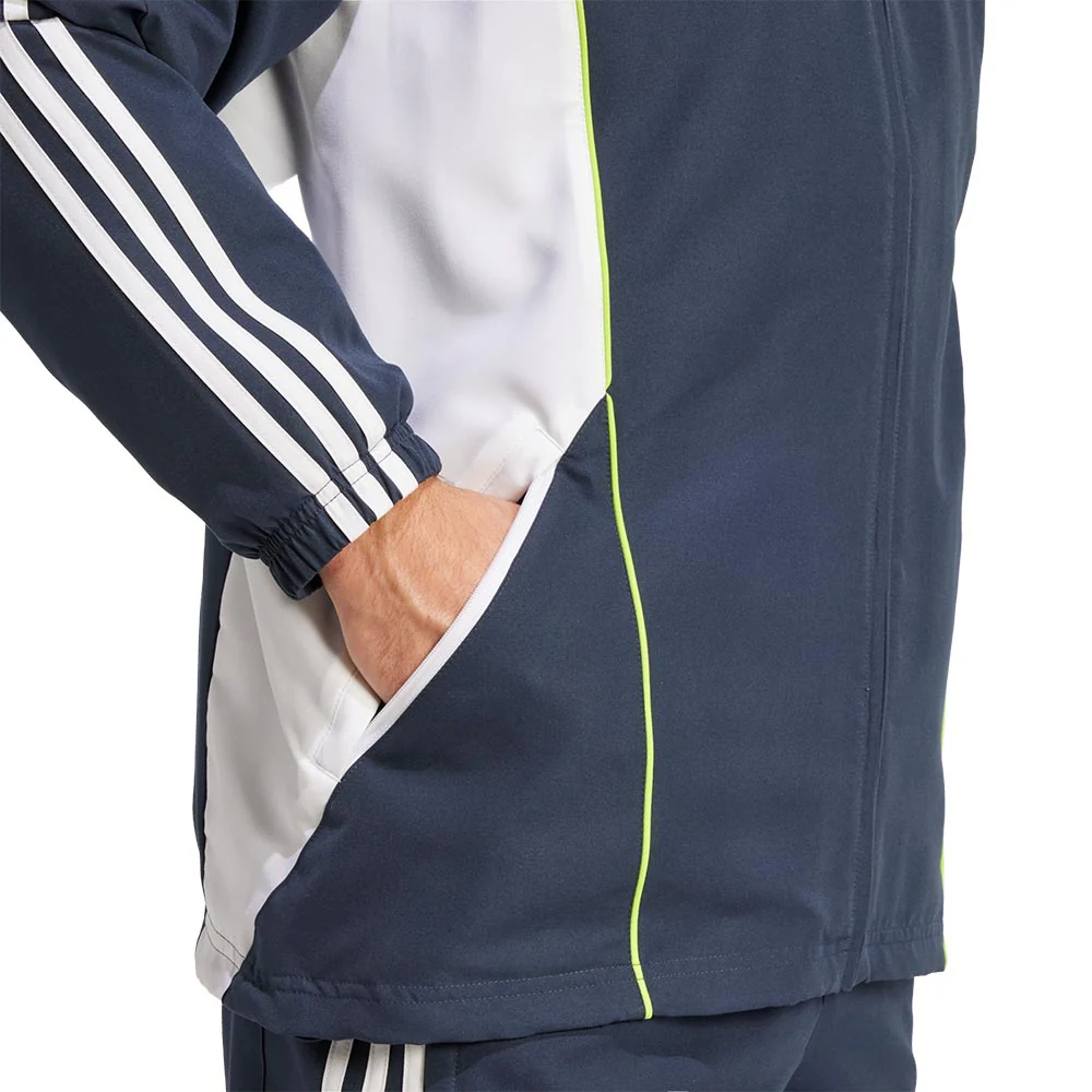 ADIDAS Real Madrid UBP Track Men's Football Jacket - Blue - 2XL (UK SIZE)