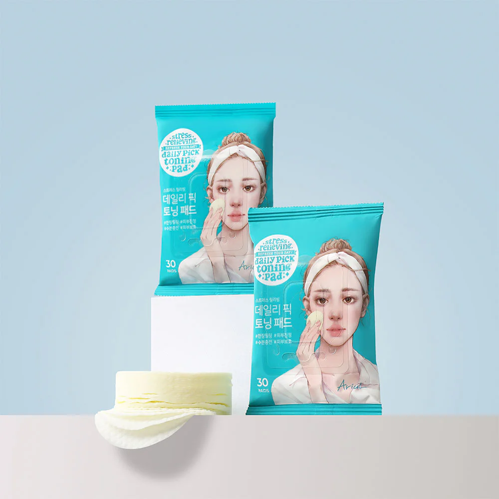ARIUL Stress Relieving Daily Pick Toning Pad 30 Sheets
