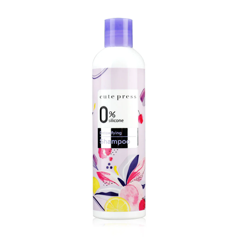 Cute Press 0% Silicone Detoxifying Shampoo — Detoxifying, 300 мл