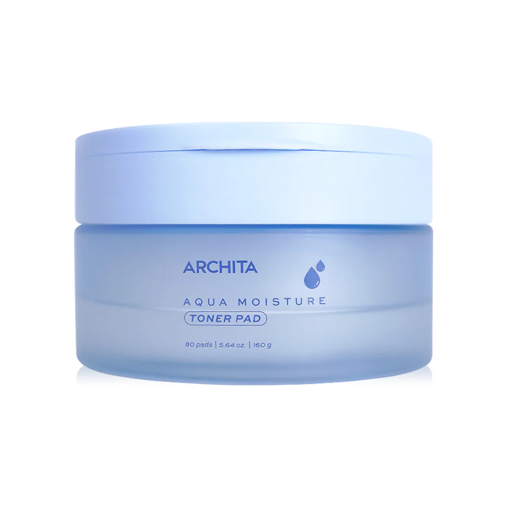 ARCHITA Aqua Moisture Toner Pad 80 Pads