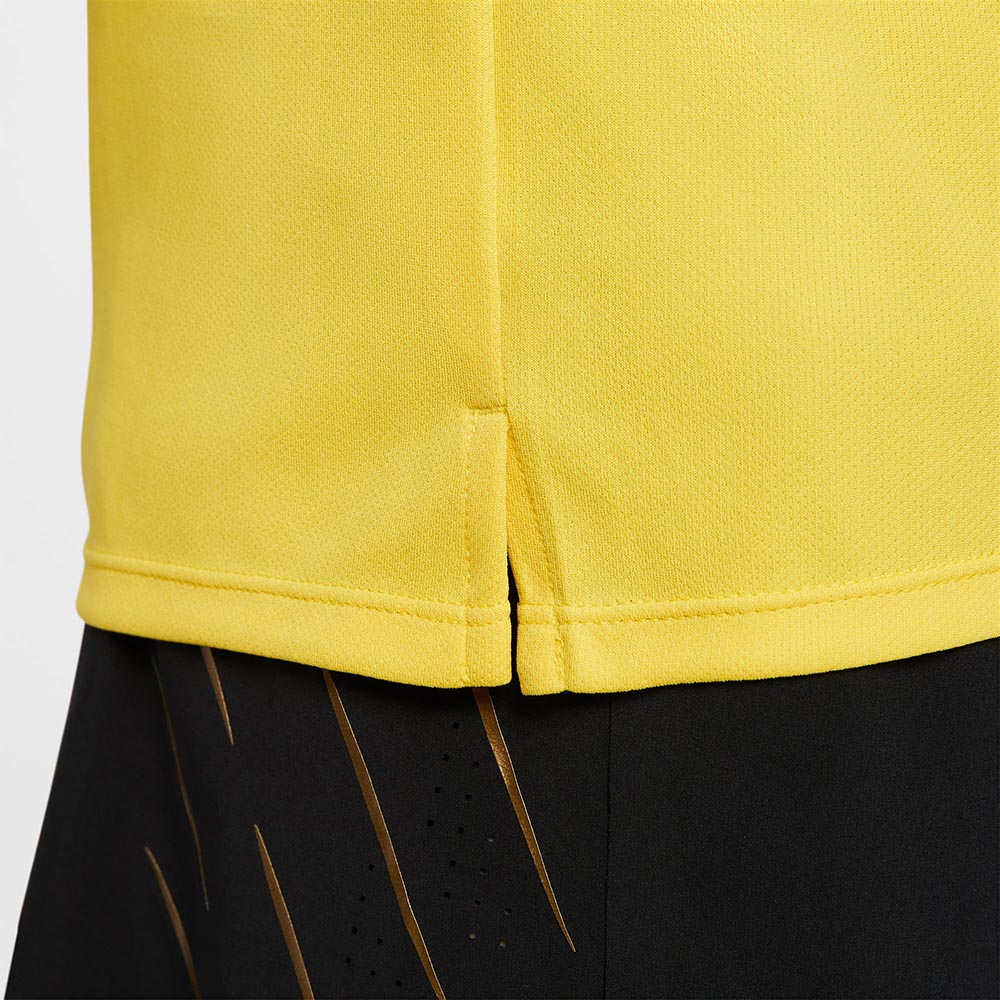 Мужская беговая футболка Nike Miler Run Energy — цвет желтый, размер L (американский размер)