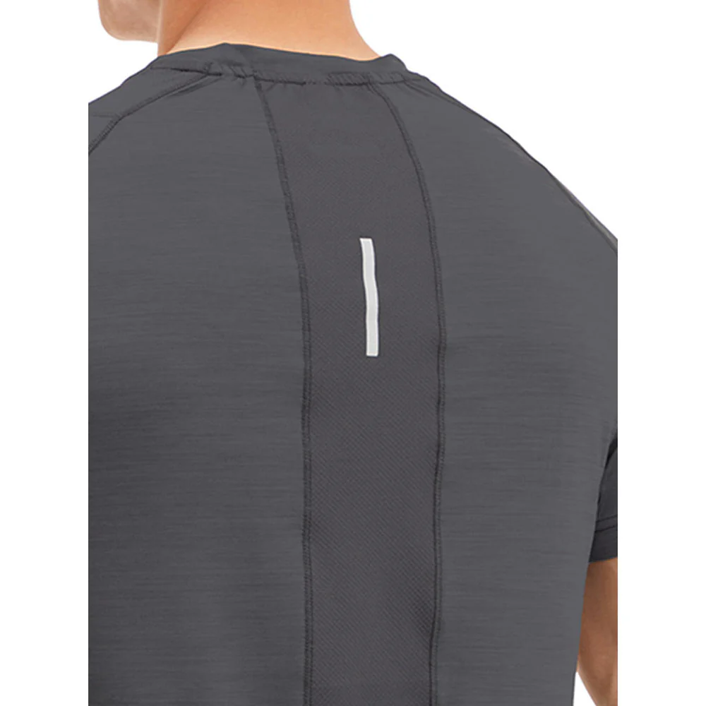 ENERGETICS Ailo Men's Running T-Shirt - Black - L (EU SIZE)