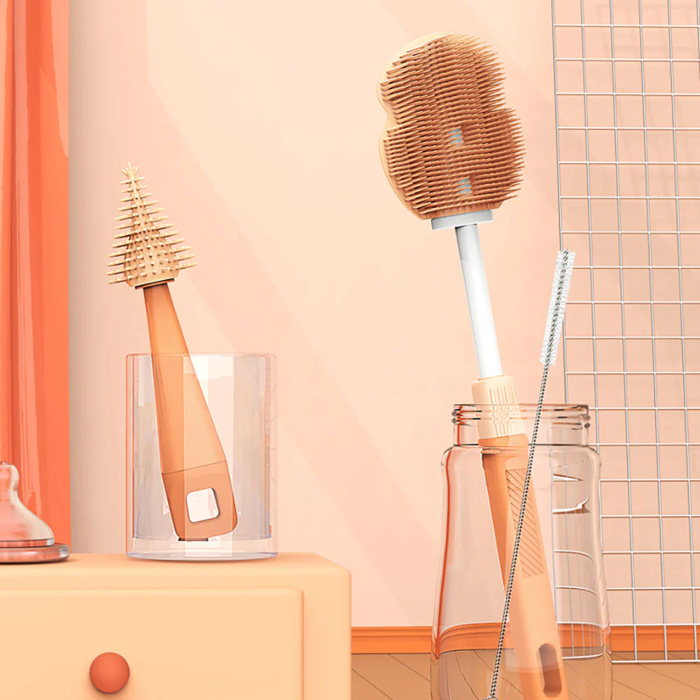 Hogokids Baby Retractable Bottle Brush Set