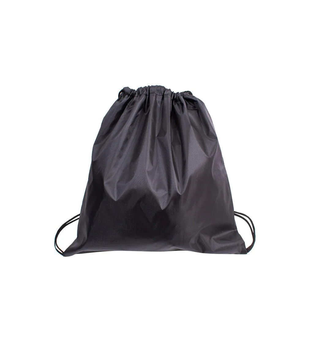 S SPORTS SSPQ322BAG06BK Unisex Gym Sack - Black - ONE SIZE