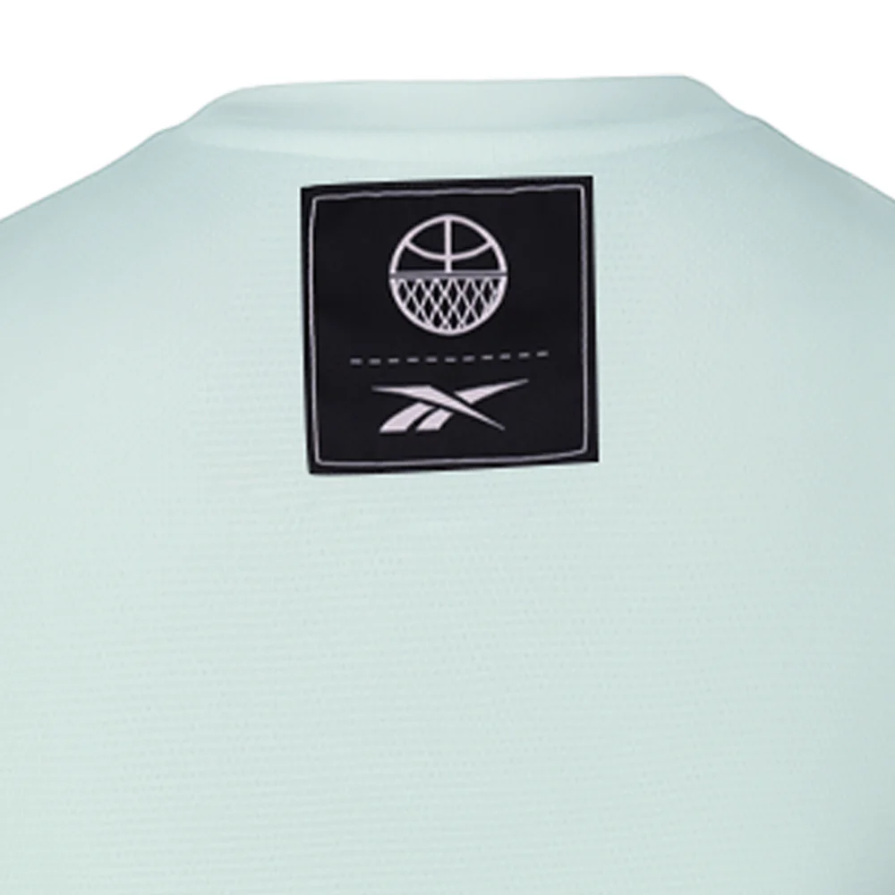 Reebok Id Basketball Mesh Women's Training Tank — цвет зеленый, размер L (американский размер)