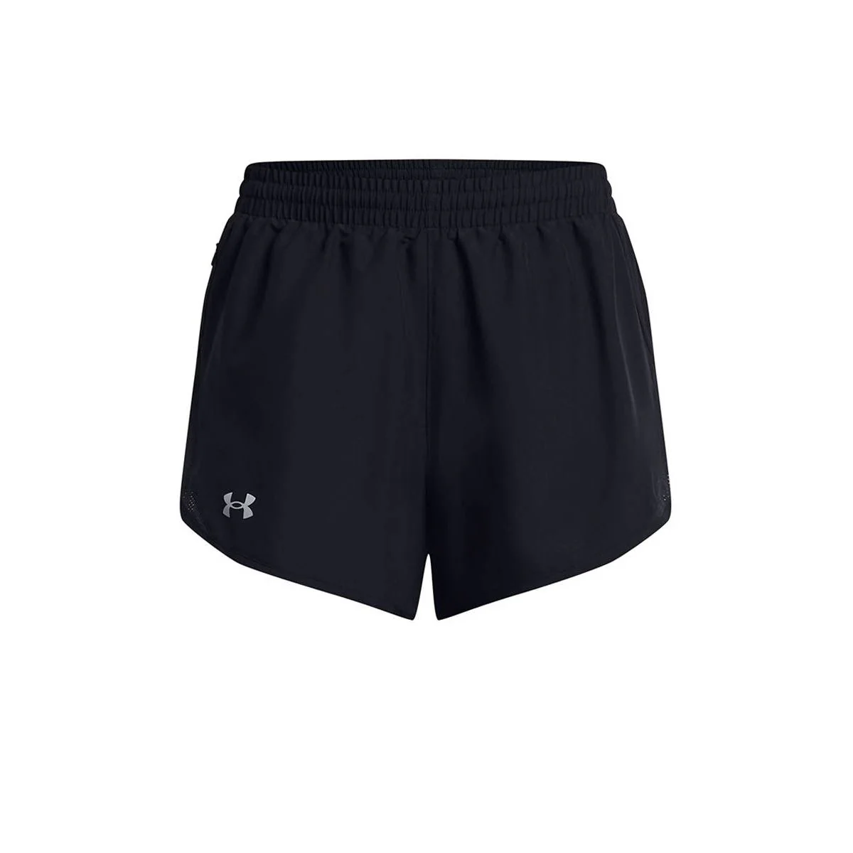 UNDER ARMOUR Fly-By 3" Women's Running Shorts - Black - L (US SIZE)