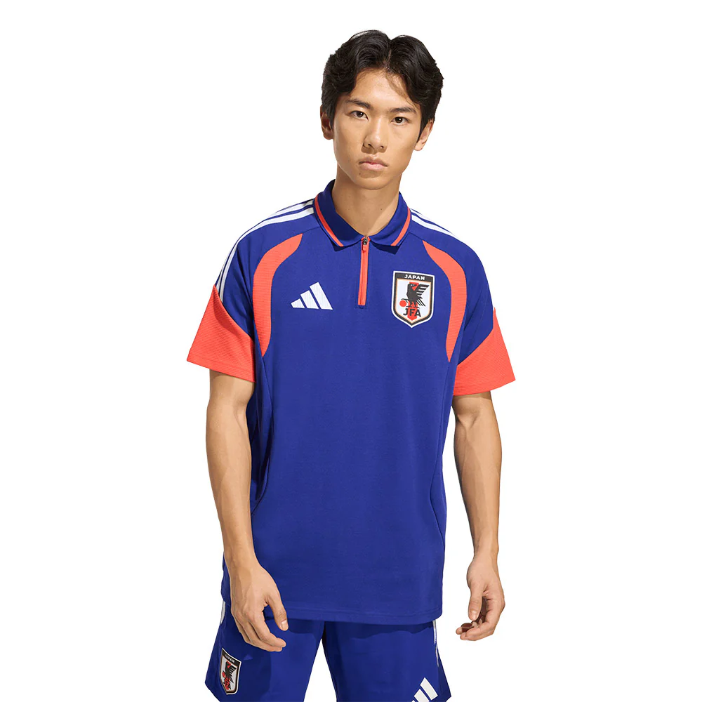 Мужской поло Adidas Japan 2026 Tiro Football — цвет синий, размер 2XL (UK SIZE)