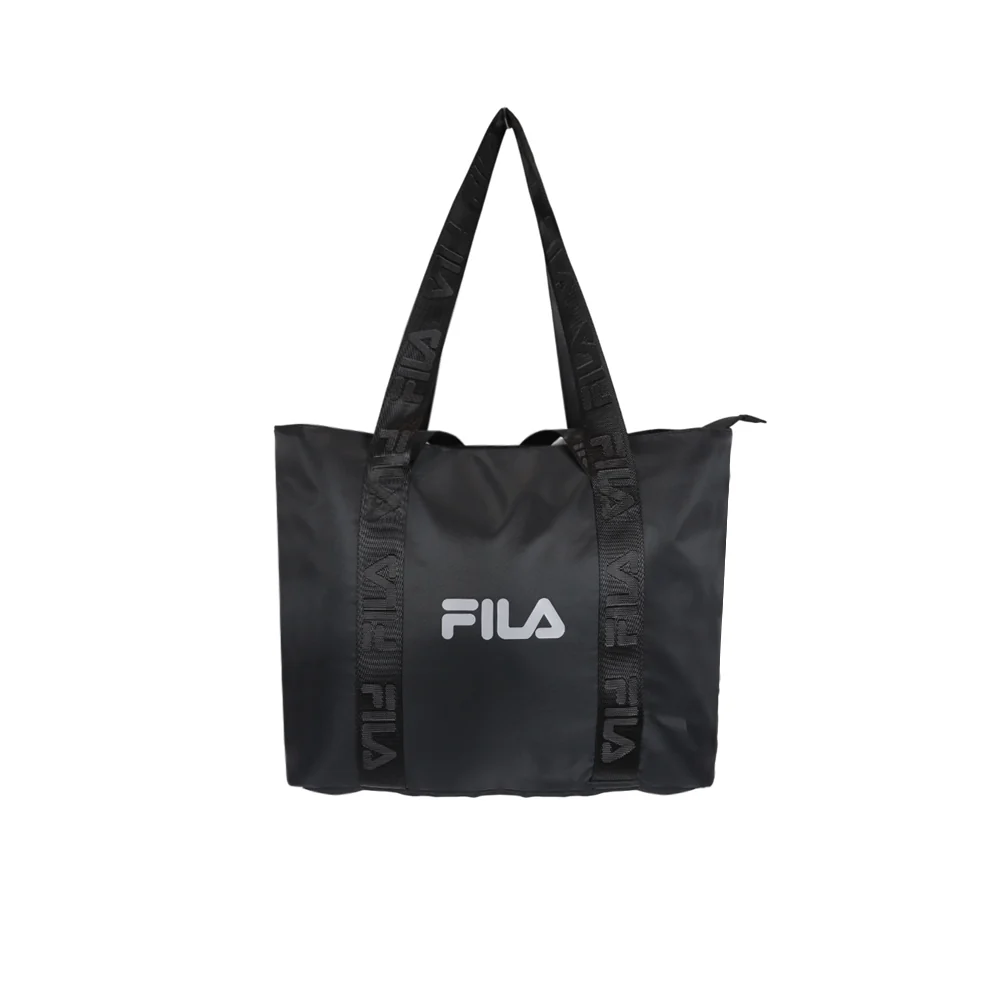FILA Black Unisex Tote Bag - Black - ONE SIZE