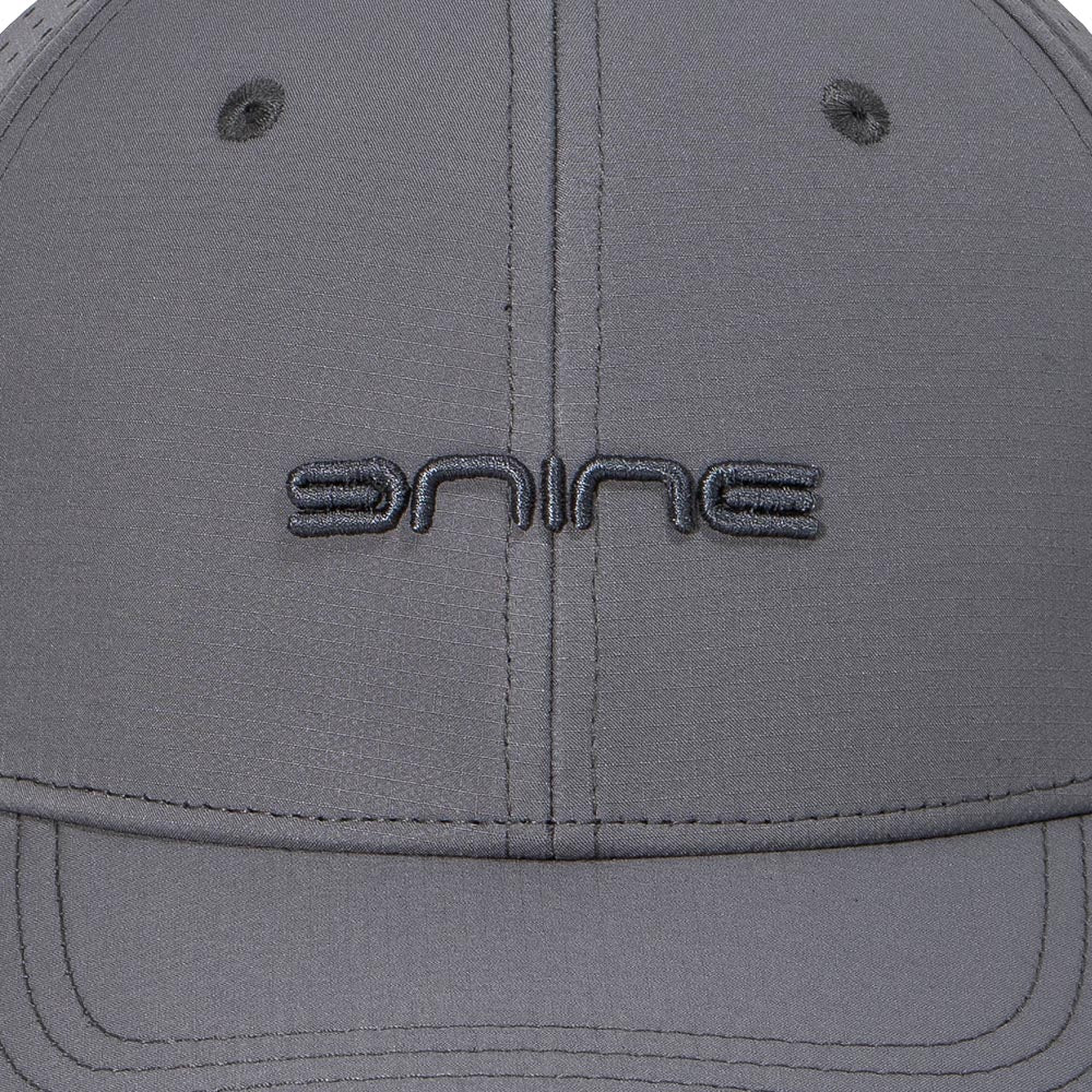9NINE O1 Grey Unisex Golf Cap - Grey - ONE SIZE