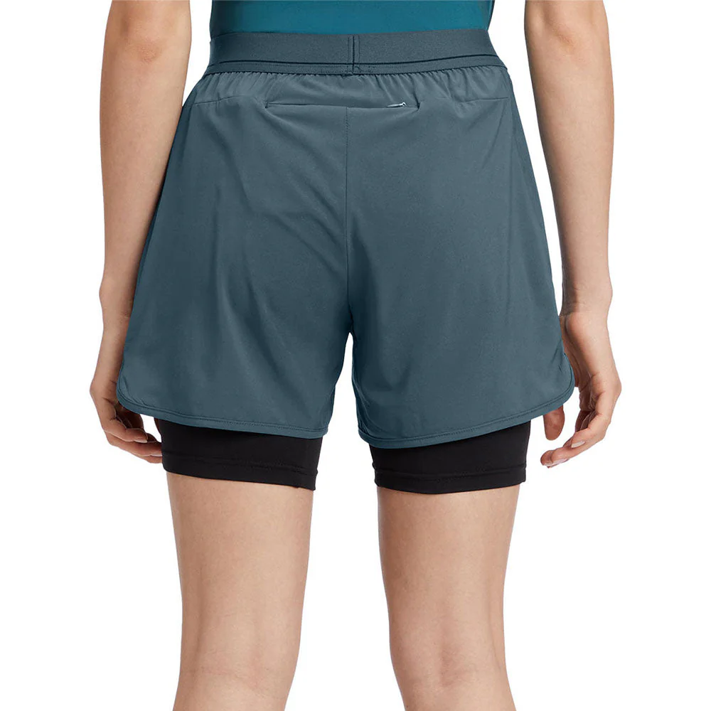 Женские беговые шорты Energetics Isolda II — цвет синий, размер L (EU SIZE)