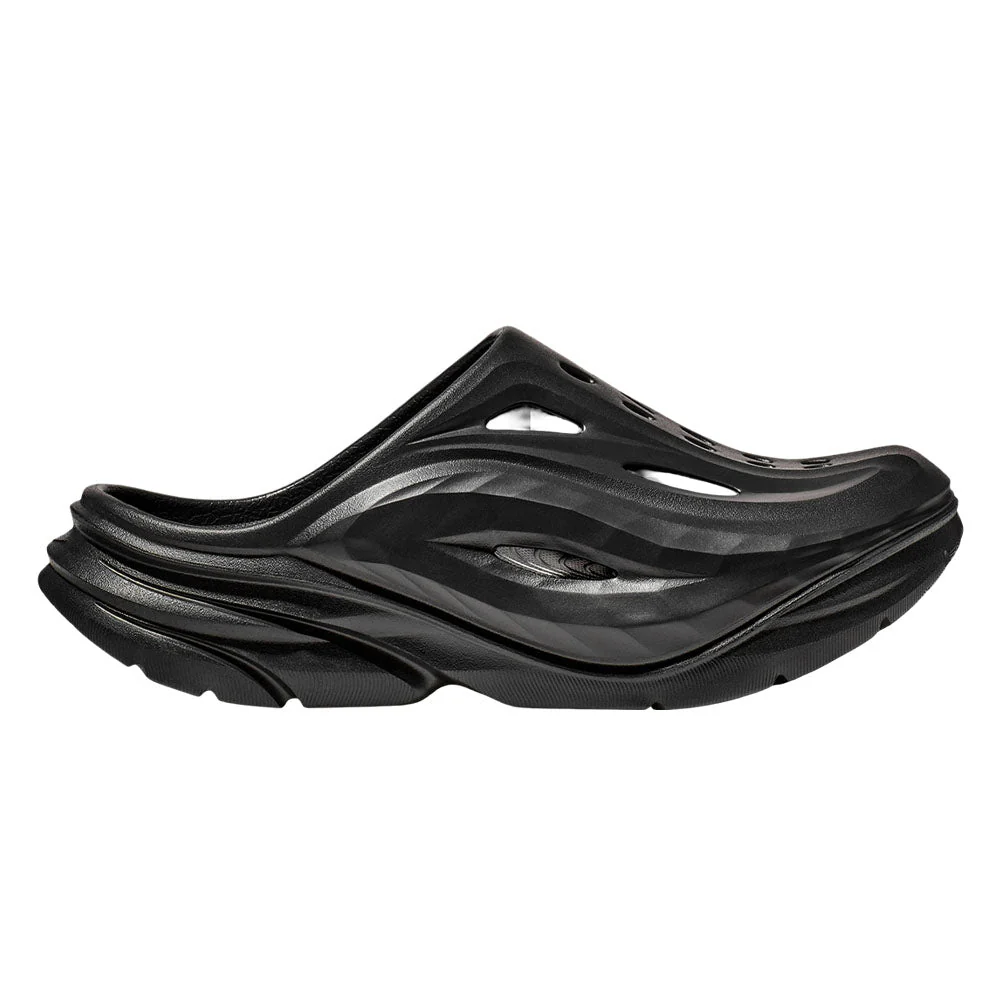 HOKA Ora Recovery Mule Unisex Sandals - Black - M10/W12