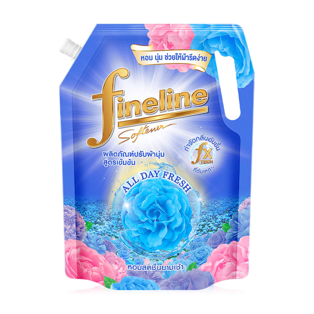 Fineline Fabric Softener Concentrated All Day Fresh Morning Fresh Blue 1150 мл
