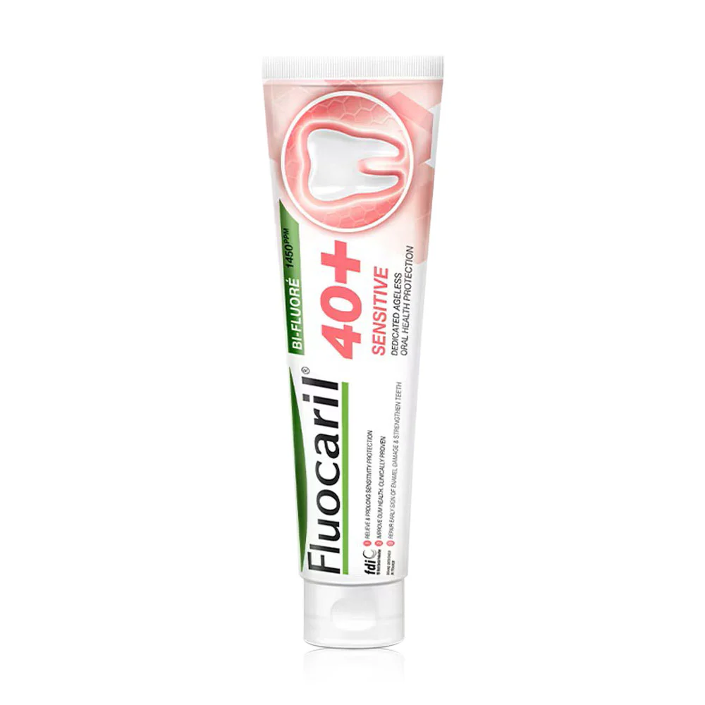 Fluocaril 40+ Toothpaste Ageless Sensitive 160g - #Sensitive