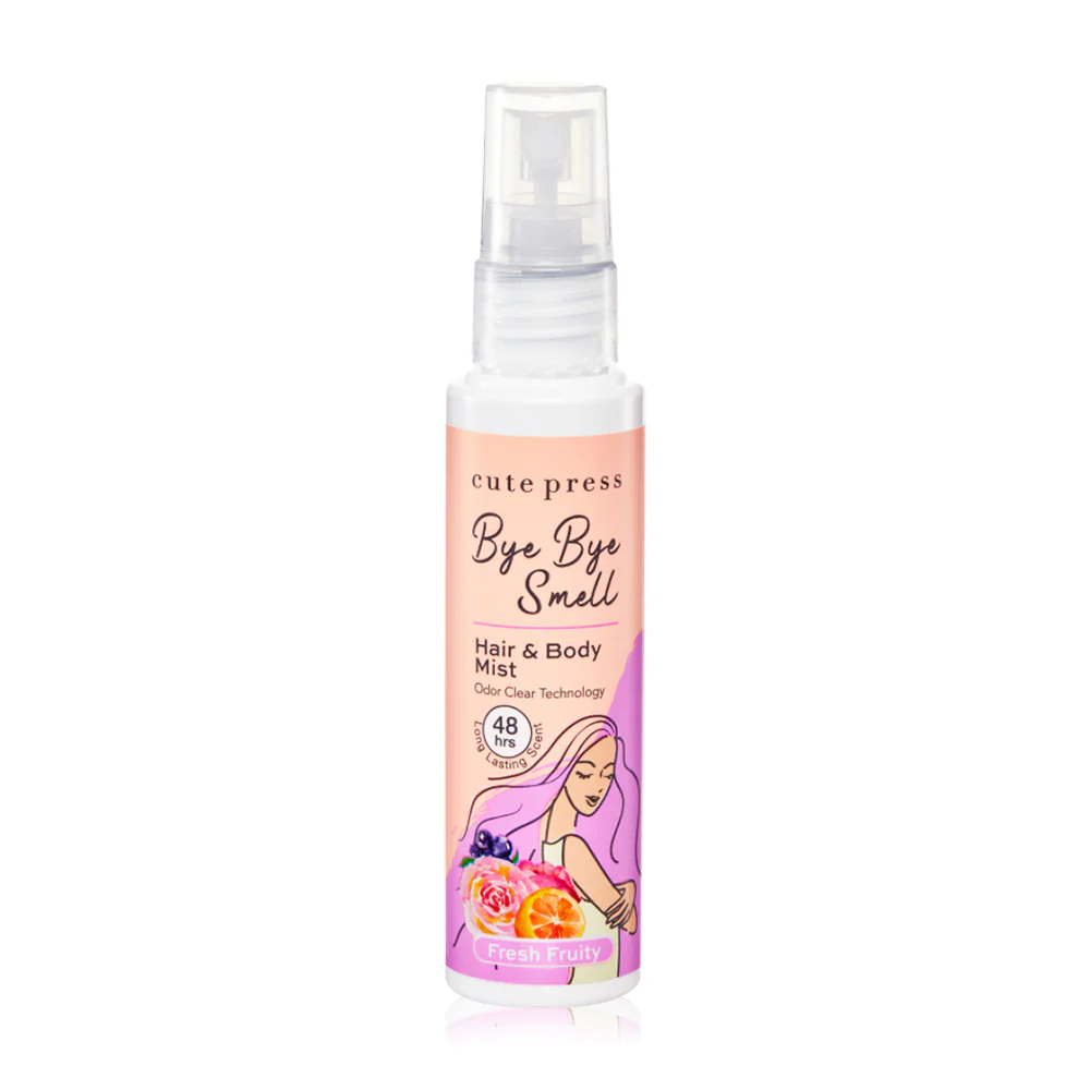 Cute Press Bye Bye Smell Hair & Body Mist Fresh Fruity — Fresh Fruity, 60 мл