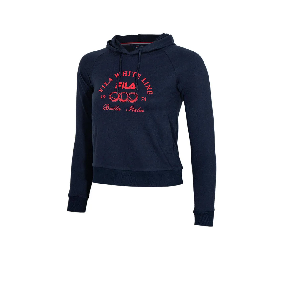 FILA JKP230706K Kids Hoodie - Blue - 2XL (US SIZE)