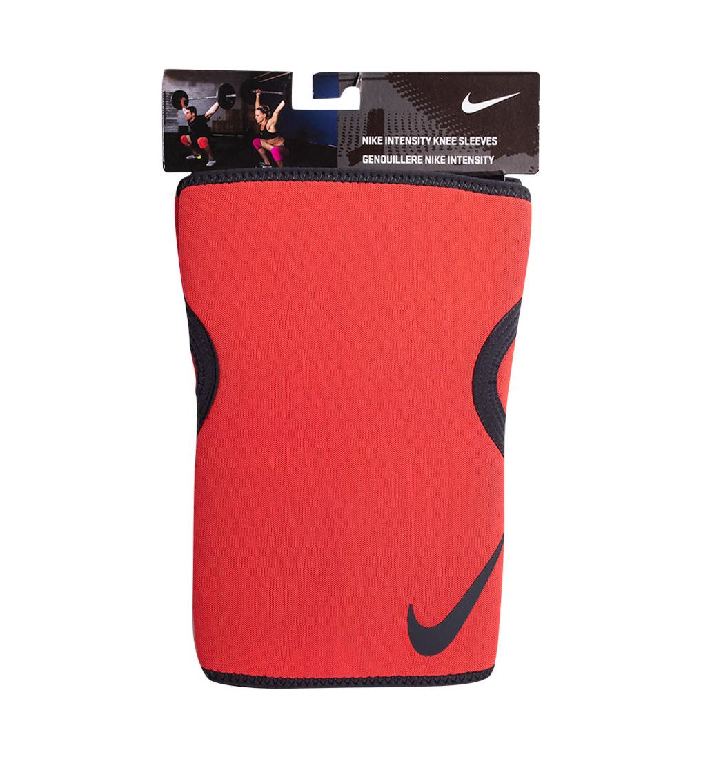 NIKE Intensity Knee Sleeves - Orange - M (US SIZE)