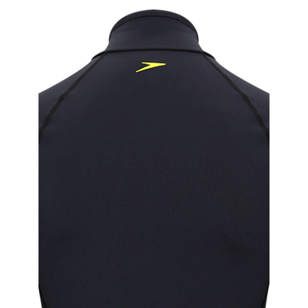 SPEEDO Deluxe Long Sleeves Breathable Men's Rashguard - Black - 2XL (UK SIZE)