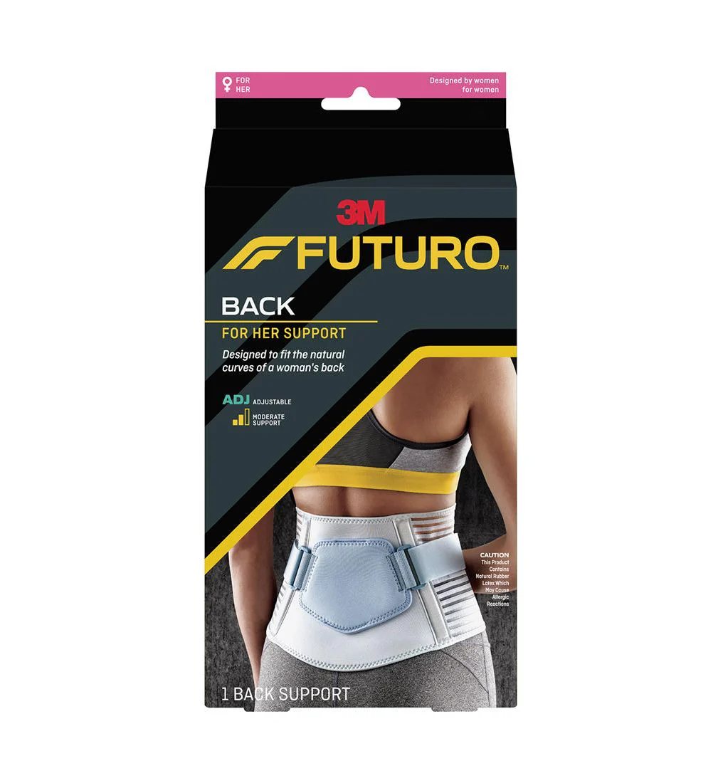 FUTURO For Her Back Support - Blue - ONE SIZE