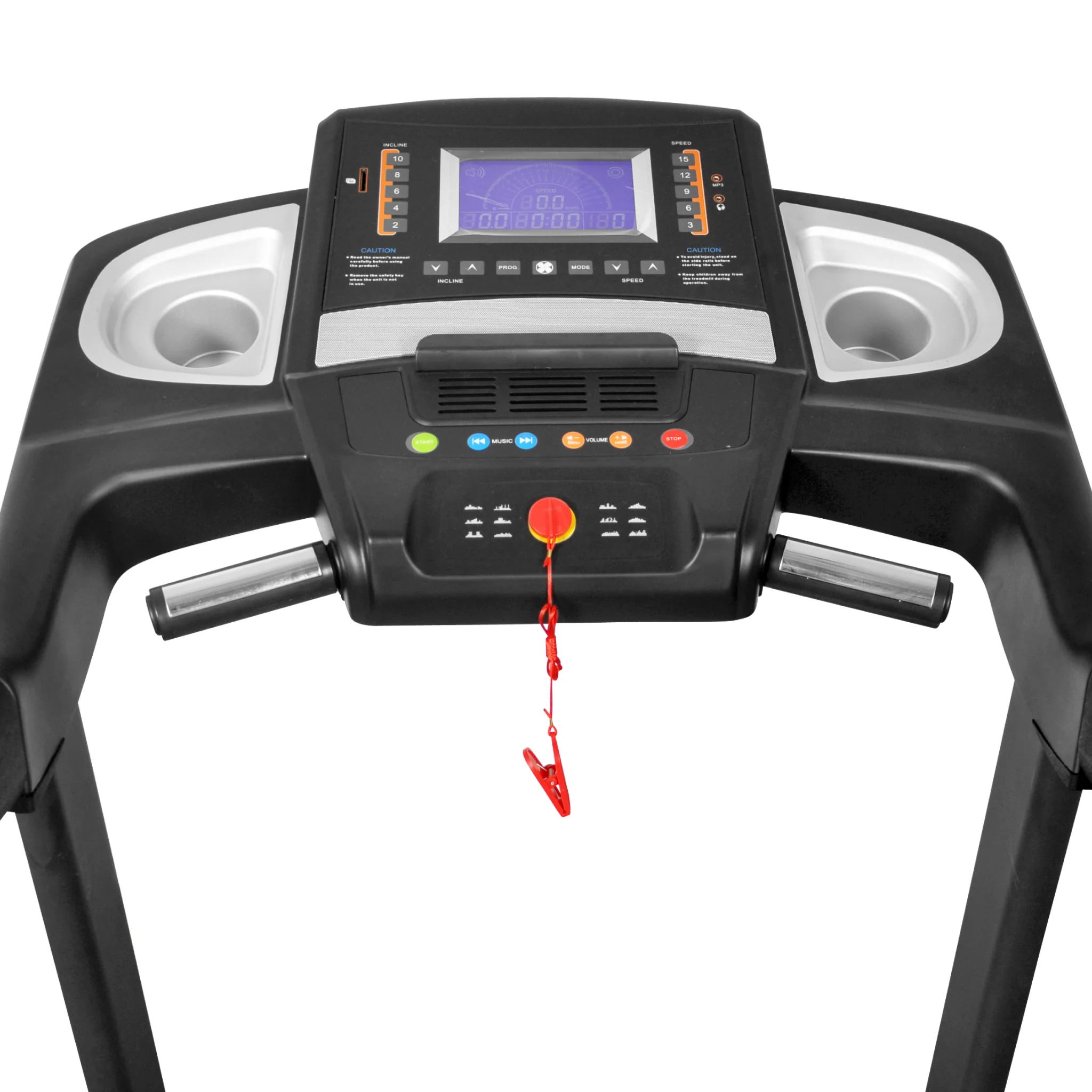 ลู่วิ่งไฟฟ้า  รุ่น GALAXY - Black - ONE SIZE