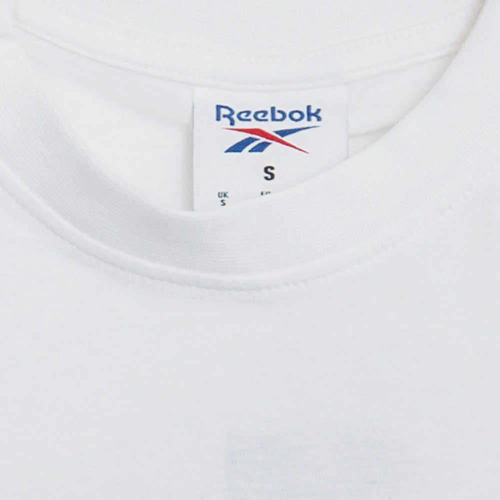 Мужская футболка Reebok Dept Graphic — цвет белый, размер L (американский размер)