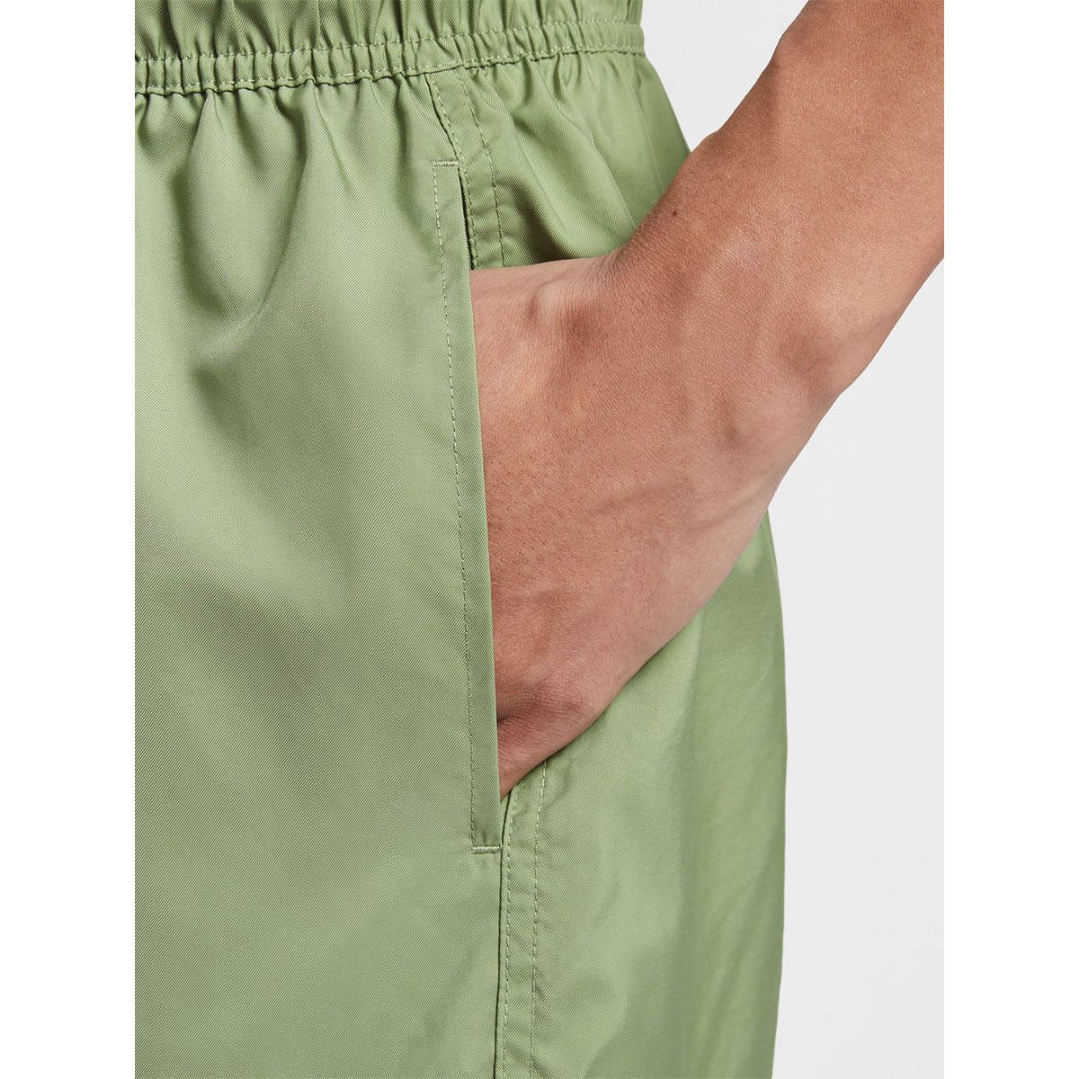 Мужские повседневные шорты Nike Club — цвет зеленый, размер L (азиатский размер)