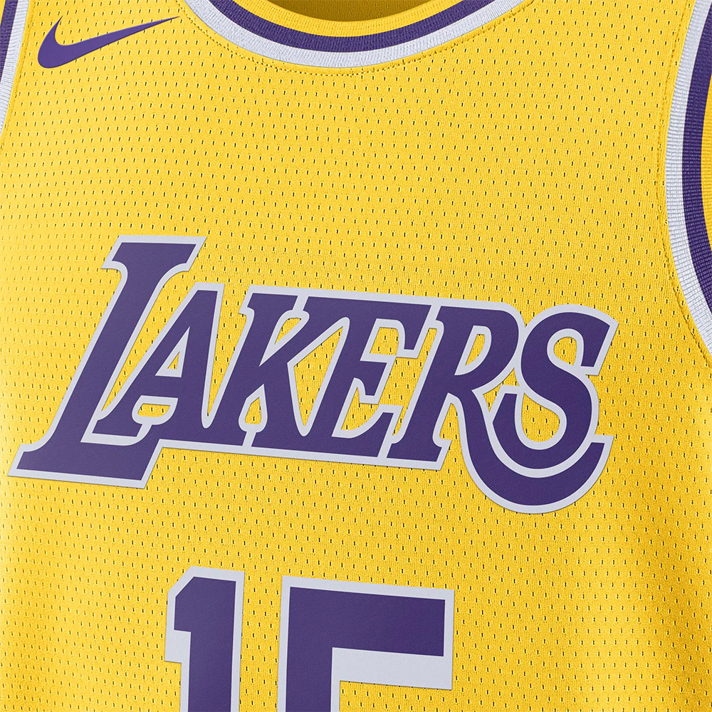 Nike Los Angeles Lakers Icon Edition Men's Basketball Tank — цвет желтый, размер 2XL (американский размер)