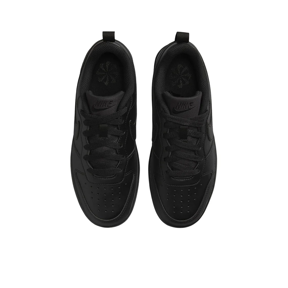 NIKE Court Borough Low Recraft Boys Lifestyle Shoes - Black - 4 Y