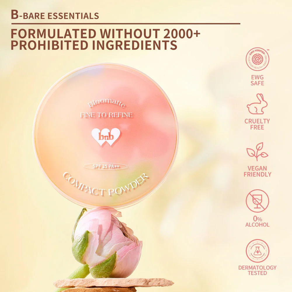Пудра barenbliss Bloomatte Fine to Refine Compact 6 г